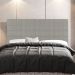 Cabeceira Cama Box Casal King Size Parisis 195cm Veludo Bege - Desk Design