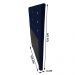 Cabeceira Cama Box Casal King Size Roma 195cm Veludo Azul Marinho - Desk Design