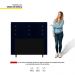 Cabeceira Cama Box Casal King Size Roma 195cm Veludo Azul Marinho - Desk Design