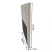 Cabeceira Cama Box Casal Lisboa 140cm Veludo Bege - Desk Design