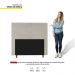 Cabeceira Cama Box Casal Lisboa 140cm Veludo Bege - Desk Design