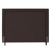 Cabeceira Cama Box Casal Maísa 140cm Com Frame Veludo Marrom - Desk Design