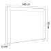 Cabeceira Cama Box Casal Maísa 140cm Com Frame Veludo Marrom - Desk Design