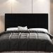 Cabeceira Cama Box Casal Parisis 140cm Suede Preto - Desk Design