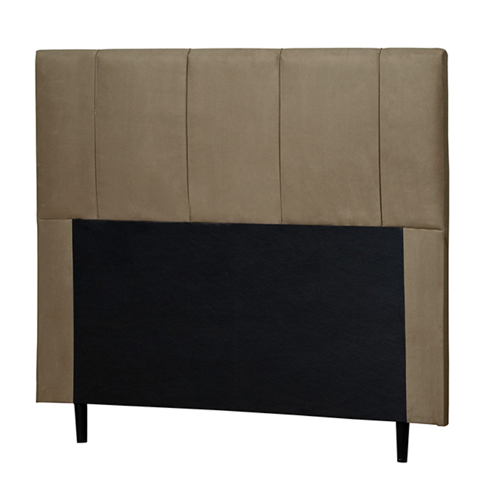 Cabeceira Cama Box Casal Queen Donna 160cm Suede Bege - Desk Design