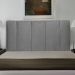 Cabeceira Cama Box Casal Queen Donna 160cm Suede Cinza - Desk Design