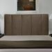 Cabeceira Cama Box Casal Queen Donna 160cm Suede Marrom - Desk Design