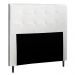 Cabeceira Cama Box Casal Queen Luna 160cm Corano Branco - Desk Design