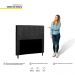 Cabeceira Cama Box Casal Queen Luna 160cm Corano Preto - Desk Design