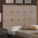 Cabeceira Cama Box Casal Queen Luna 160cm Suede Bege - Desk Design
