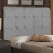 Cabeceira Cama Box Casal Queen Luna 160cm Suede Cinza - Desk Design