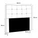 Cabeceira Cama Box Casal Queen Luna 160cm Suede Marrom - Desk Design