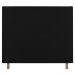 Cabeceira Cama Box Casal Queen Size Cairo 160cm Suede Preto - Desk Design