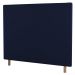 Cabeceira Cama Box Casal Queen Size Cairo 160cm Veludo Azul Marinho - Desk Design
