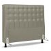 Cabeceira Cama Box Casal Queen Size Ciara 160cm Botonê com Frame Sintético Bege - Desk Design
