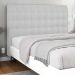 Cabeceira Cama Box Casal Queen Size Ciara 160cm Botonê com Frame Sintético Branco - Desk Design