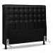 Cabeceira Cama Box Casal Queen Size Ciara 160cm Botonê com Frame Sintético Preto - Desk Design