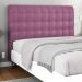 Cabeceira Cama Box Casal Queen Size Ciara 160cm Botonê com Frame Suede Rosa - Desk Design