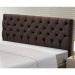 Cabeceira Cama Box Casal Queen Size Cristal 160cm Corino Marrom - Desk Design