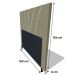 Cabeceira Cama Box Casal Queen Size Dallas 160cm Corano Bege - Desk Design