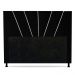 Cabeceira Cama Box Casal Queen Size Dallas 160cm Corano Preto - Desk Design