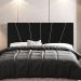 Cabeceira Cama Box Casal Queen Size Dallas 160cm Sintético Preto - Desk Design