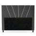 Cabeceira Cama Box Casal Queen Size Dallas 160cm Suede Cinza - Desk Design