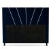 Cabeceira Cama Box Casal Queen Size Dallas 160cm Veludo Azul Marinho - Desk Design
