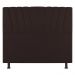 Cabeceira Cama Box Casal Queen Size Dublin 160cm Linho Marrom - Desk Design