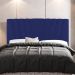 Cabeceira Cama Box Casal Queen Size Dublin 160cm Suede Azul - Desk Design