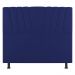 Cabeceira Cama Box Casal Queen Size Dublin 160cm Suede Azul - Desk Design