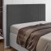 Cabeceira Cama Box Casal Queen Size Ferrara 160cm Suede Cinza - Desk Design