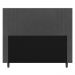 Cabeceira Cama Box Casal Queen Size Ferrara 160cm Suede Cinza - Desk Design