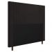 Cabeceira Cama Box Casal Queen Size Ferrara 160cm Suede Marrom - Desk Design