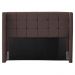 Cabeceira Cama Box Casal Queen Size Gioconda 160cm Com Frame Suede Marrom - Desk Design
