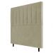 Cabeceira Cama Box Casal Queen Size Itália 160cm Corano Bege - Desk Design