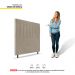 Cabeceira Cama Box Casal Queen Size Itália 160cm Suede Bege - Desk Design