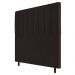 Cabeceira Cama Box Casal Queen Size Itália 160cm Suede Marrom - Desk Design