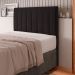 Cabeceira Cama Box Casal Queen Size Itália 160cm Suede Marrom - Desk Design