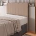 Cabeceira Cama Box Casal Queen Size Ivana 160cm Linho Bege - Desk Design