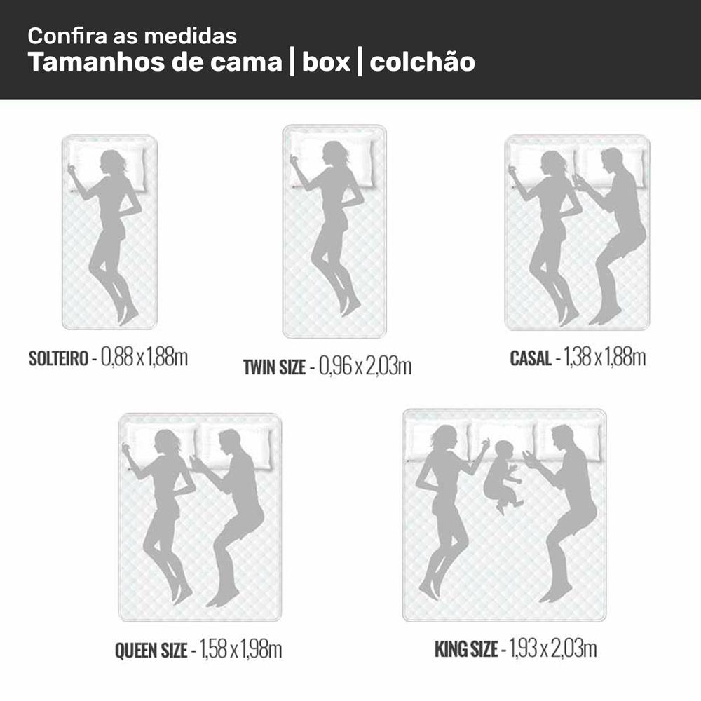 Cabeceira Cama Box Casal Queen Size Ivana 160cm Linho Cinza - Desk Design