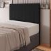 Cabeceira Cama Box Casal Queen Size Ivana 160cm Linho Preto - Desk Design