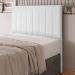 Cabeceira Cama Box Casal Queen Size Ivana 160cm Sintético Branco - Desk Design