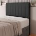 Cabeceira Cama Box Casal Queen Size Ivana 160cm Sintético Preto - Desk Design