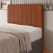 Cabeceira Cama Box Casal Queen Size Ivana 160cm Veludo Laranja - Desk Design