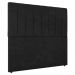 Cabeceira Cama Box Casal Queen Size Ivana 160cm Veludo Preto - Desk Design