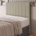 Cabeceira Cama Box Casal Queen Size Kharla 160cm Veludo Bege - Desk Design