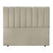 Cabeceira Cama Box Casal Queen Size Kharla 160cm Veludo Bege - Desk Design