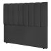 Cabeceira Cama Box Casal Queen Size Kharla 160cm Veludo Cinza - Desk Design