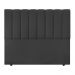 Cabeceira Cama Box Casal Queen Size Kharla 160cm Veludo Cinza - Desk Design